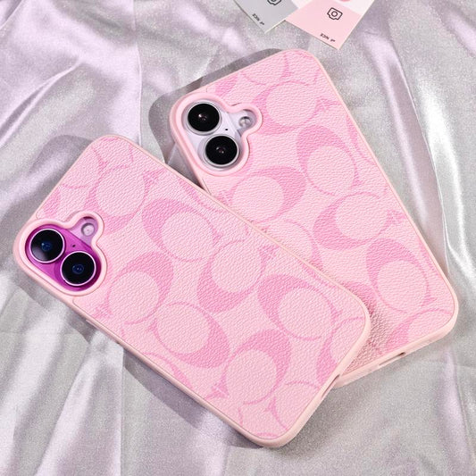 Premium Leather Pattern Phone Case for iPhone 11 to 17 Pro Max - Stylish, Shockproof Protection for Everyone