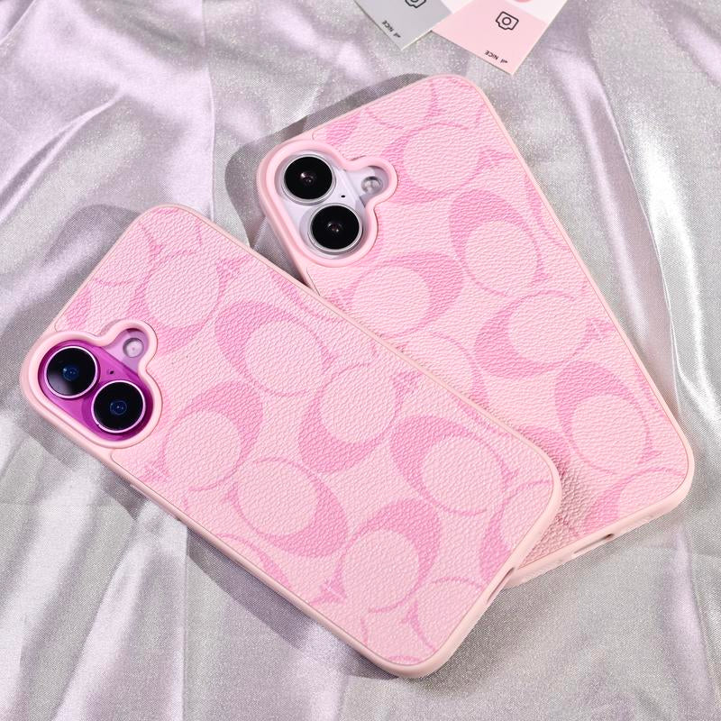 Premium Leather Pattern Phone Case for iPhone 11 to 17 Pro Max - Stylish, Shockproof Protection for Everyone