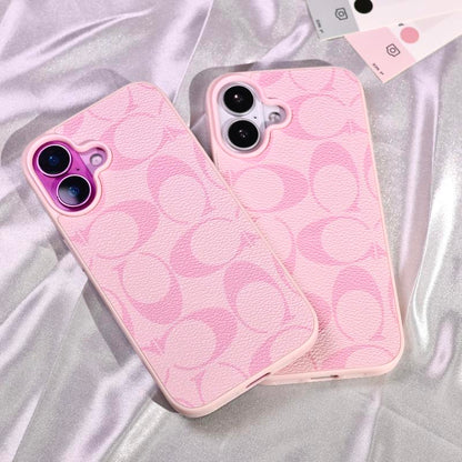 Premium Leather Pattern Phone Case for iPhone 11 to 17 Pro Max - Stylish, Shockproof Protection for Everyone