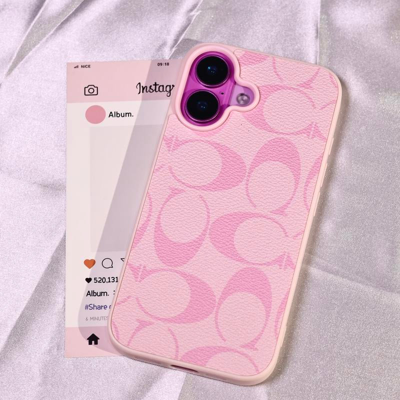 Premium Leather Pattern Phone Case for iPhone 11 to 17 Pro Max - Stylish, Shockproof Protection for Everyone