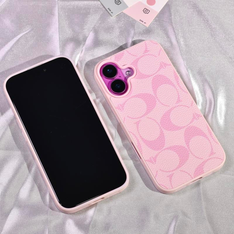 Premium Leather Pattern Phone Case for iPhone 11 to 17 Pro Max - Stylish, Shockproof Protection for Everyone